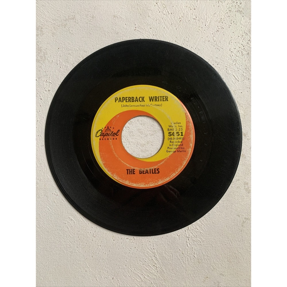 THE BEATLES : Paperback Writer/ Rain - Capitol 5651 45 7"